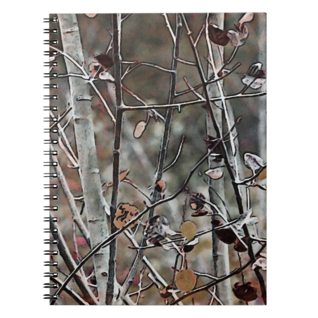 Aspens in Autumn Notebook (Front)
