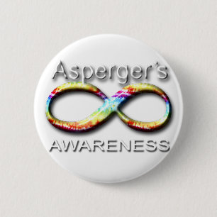Aspergers Awareness 6 Cm Round Badge