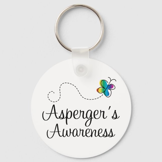 Aspergers Awareness Key Ring (Front)