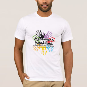 Asperger's Syndrome Handprint T-Shirt
