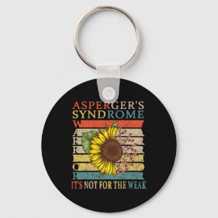Asperger's Syndrome Warrior Key Ring