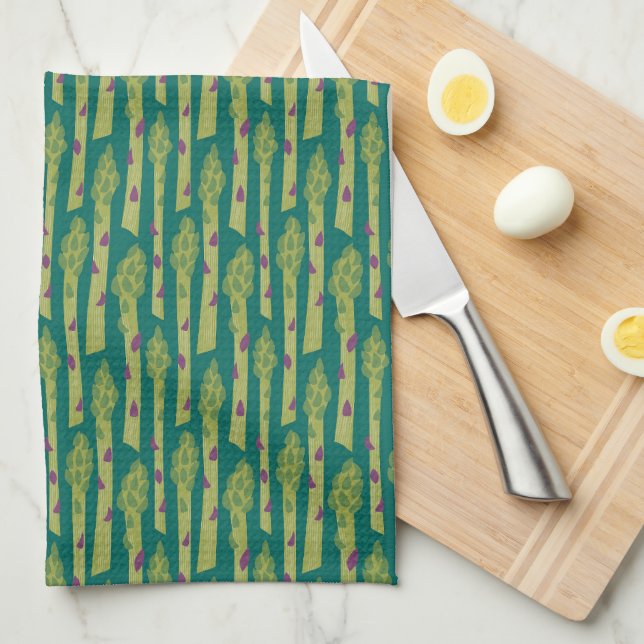 Asperges Vertes Kitchen Towel (Quarter Fold)