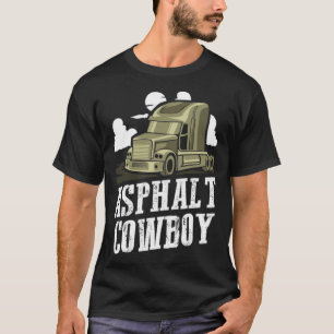 Asphalt Cowboy chakrashiva funny pig gifts T-Shirt