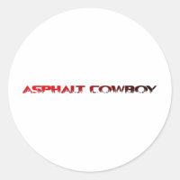 Asphalt Cowboy Red Name Line 1