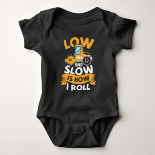 Asphalt Paving Operator Concrete Masonry Worker Baby Bodysuit