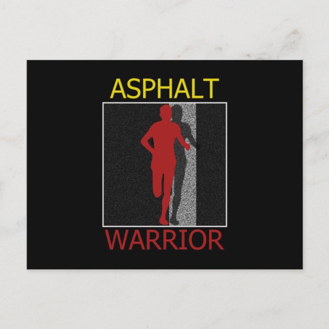 Asphalt Warrior Postcard (Front)