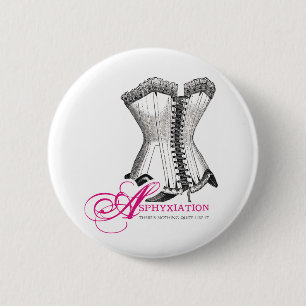 Asphyxiation - There's Nothing Quite Like It 6 Cm Round Badge
