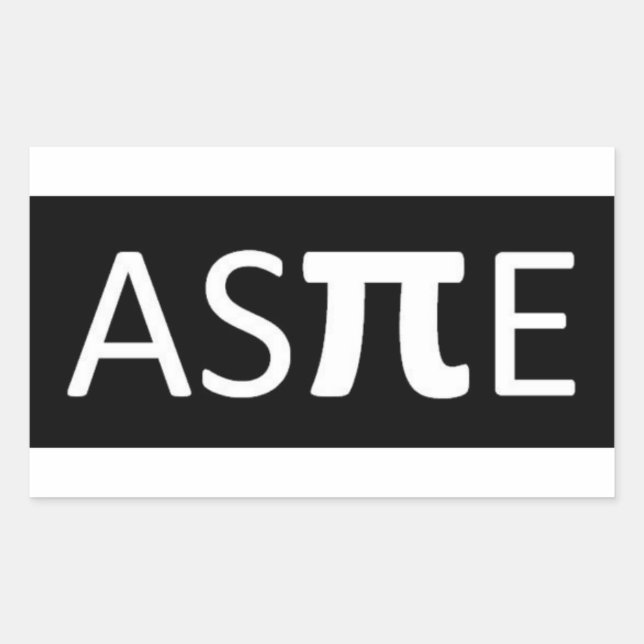 Aspie Rectangular Sticker (Front)