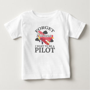 Aspirational Girls Gift Forget Princess I Want To Baby T-Shirt