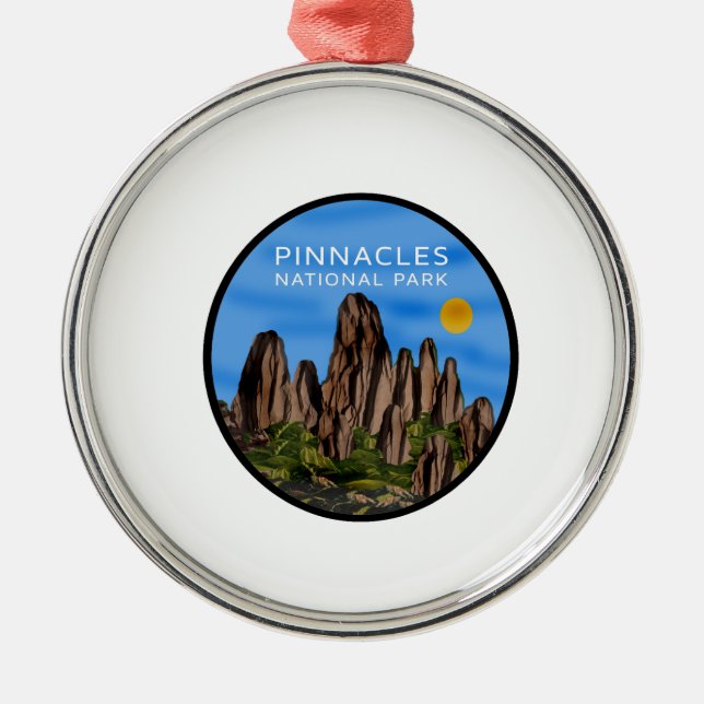 ASPIRATIONS AND PINNACLES METAL ORNAMENT (Front)