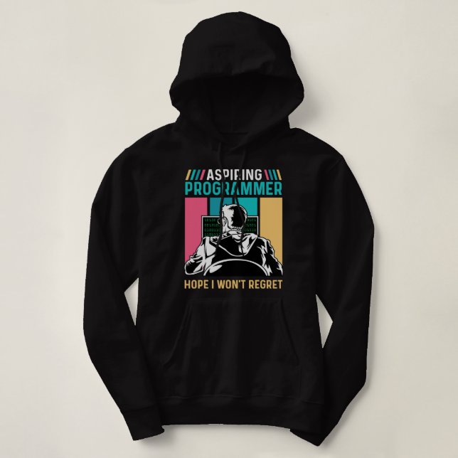 Aspiring Programmer Computer Specialist Hoodie (Design Front)