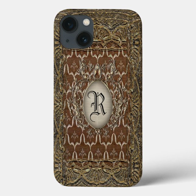 Aspley Monogram Case-Mate iPhone Case (Back)