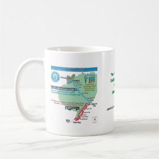 ASR SEASHORE LINES (STEEL SHIELD & MAP) COFFEE MUG