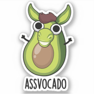 Ass-vocado Funny Avocado Pun 