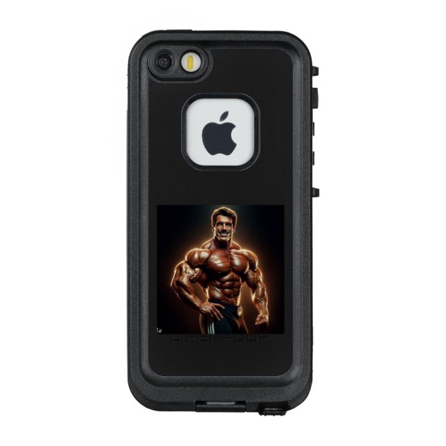Assad Tuwalsinager, Muscular Star LifeProof iPhone Case (Back)