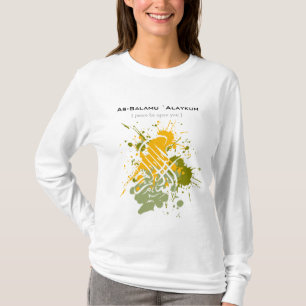 Assalamu 'alaikum - Arabic calligraphy Art T-Shirt
