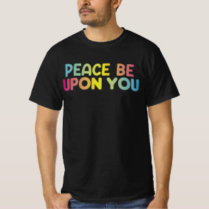 Assalamu Alaikum Peace Be Upon You Islamic Arabic T-Shirt