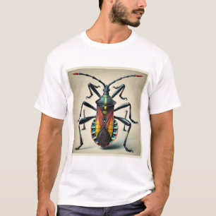 Assassin Bug 080824IREF201 - Watercolor T-Shirt