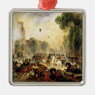 Assassination Attempt on King Louis-Philippe Metal Ornament