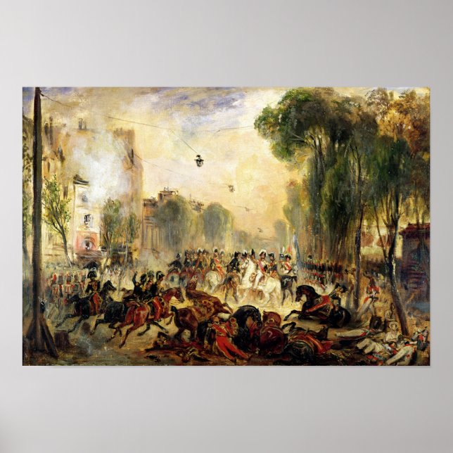 Assassination Attempt on King Louis-Philippe Poster (Front)