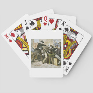 Assassination of 'Wild Bill' (W.B. Hickok) by Jack Playing Cards