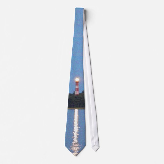 Assateague Island Lighthouse Tie (Front)