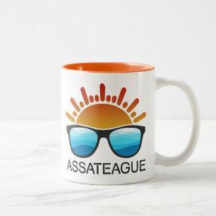 Assateague Island Maryland Virginia Sunglasses Two-Tone Coffee Mug