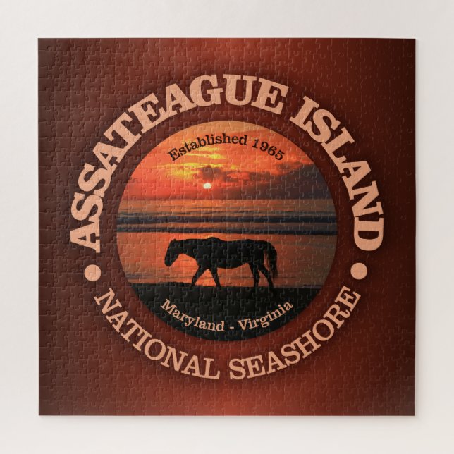 Assateague Island National Seashore Jigsaw Puzzle (Vertical)