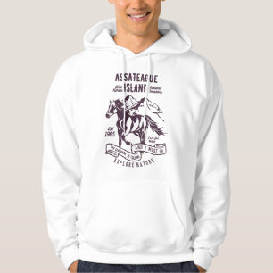 Assateague Island National Seashore Wild Horses Hoodie