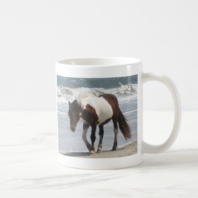 Assateague Island Pony Coffee Mug (Right)