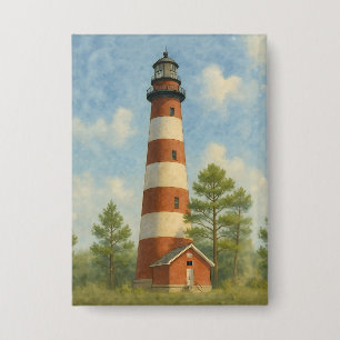 Assateague Lighthouse Watercolor