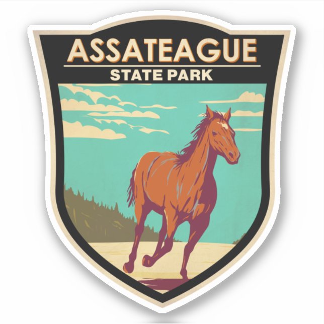 Assateague State Park Maryland Badge (Front)
