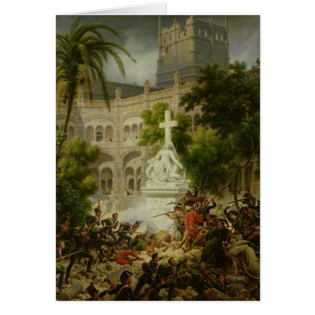 Assault on Monastery of San Engracio in (Front)