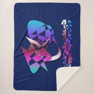 Assault on the Medieval Castle Sherpa Blanket
