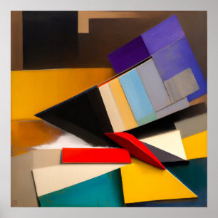 Assemblage #12 - Canvas Art Print