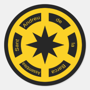 assemblea sab classic round sticker