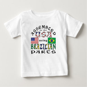 Assembled in USA Using Brazilian Parts Baby T-Shirt