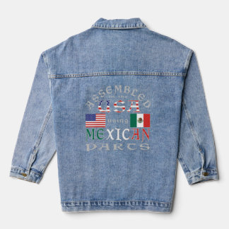 Assembled USA Using Mexican Parts Denim Jacket