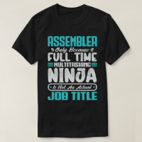 Assembler Job Title Profession Funny Assembling