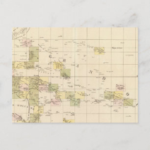 Assembly Map of Oceania Postcard