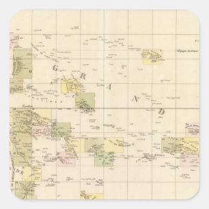 Assembly Map of Oceania Square Sticker