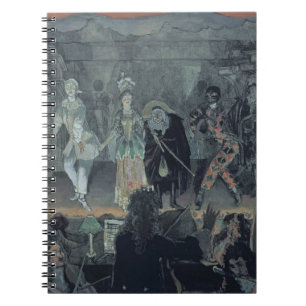 Assembly of Free Masons before the Initiation of a Notebook