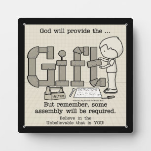 Assembly Required Plaque