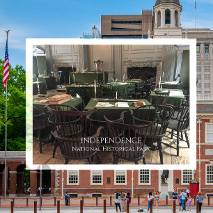 Assembly Room, Independence Hall, Philadelphia Postcard