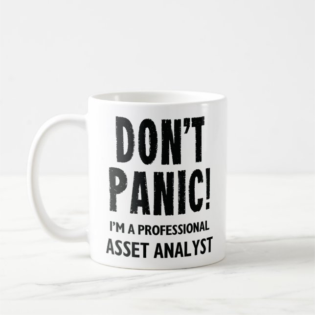 Asset Analyst Coffee Mug (Left)