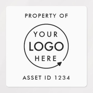 Asset ID Logo Property of Company Business