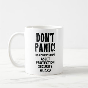 Asset Protection Security Guard Coffee Mug