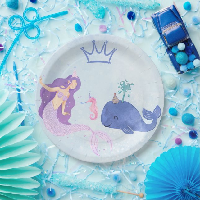 Assiette en carton paper plate (Party)