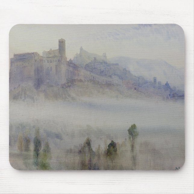 Assisi, Early Morning Mouse Pad (Front)