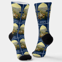 Assisi Italy Socks